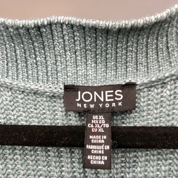 Jones New York Beautiful oversized cardigan 3/4 sleeve. Size XL - Picture 5 of 8